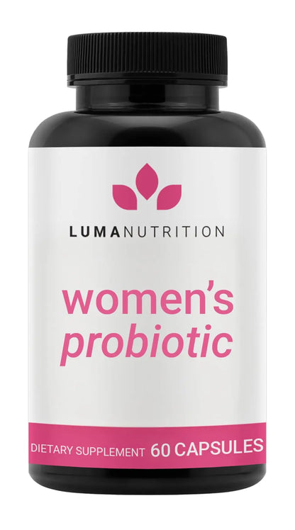 Luma Nutrition Probiotics for Women with Prebiotics - 50 Billion CFU Per Serving - Formulated for Digestive, Immune & Feminine Support Luma Nutrition