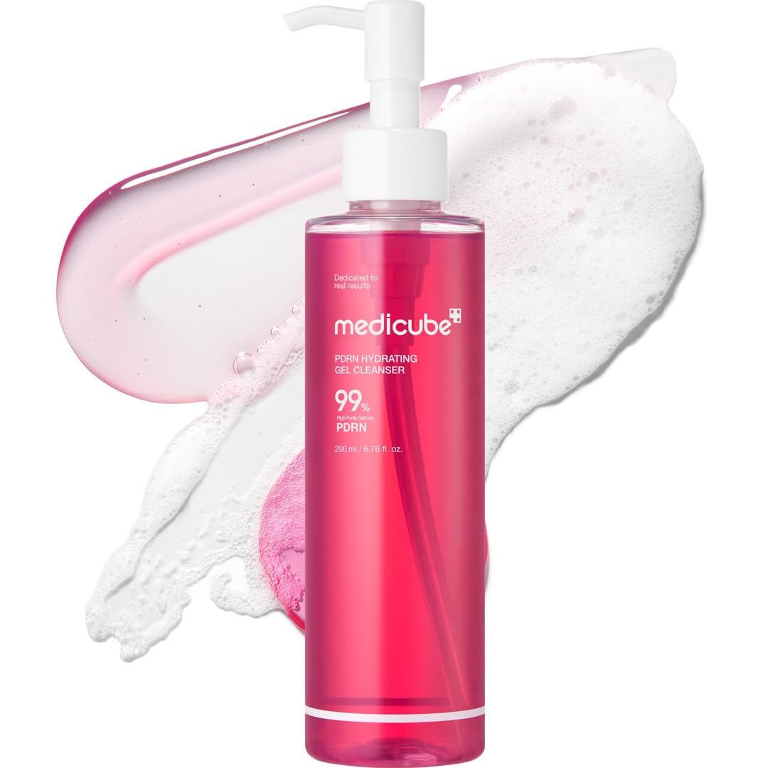 medicube PDRN Jelly to Foam Cleanser - Gentle Low pH Hydrating Cleanser medicube