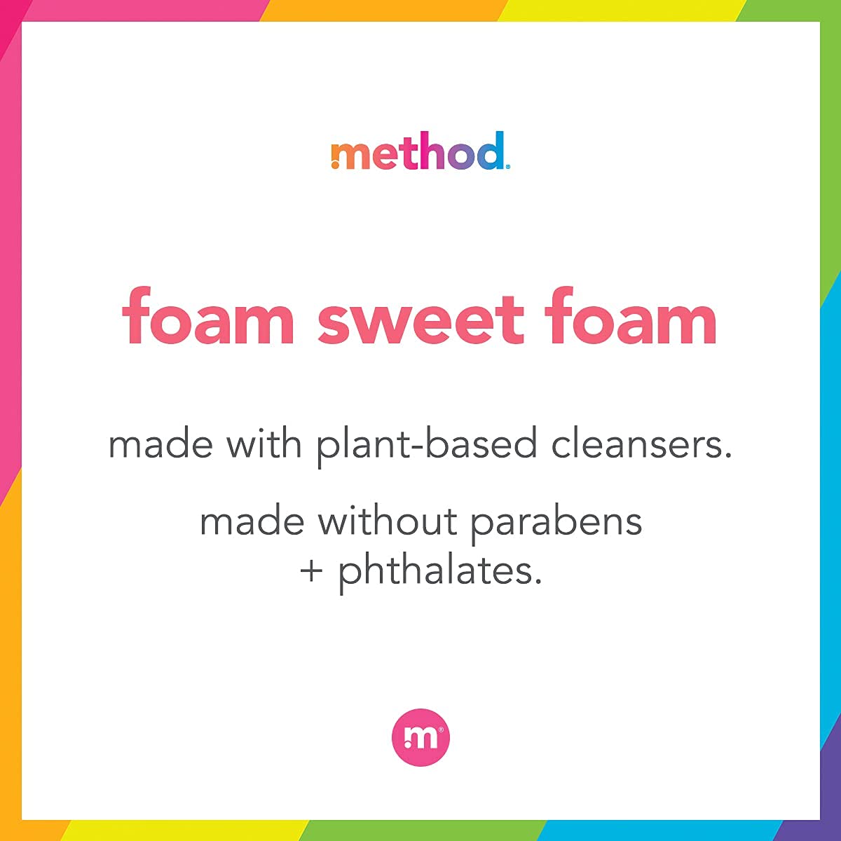 Method Foaming Hand Soap, Waterfall, Paraben and Phthalate Free, 10 Fl Oz (Pack of 1) Method