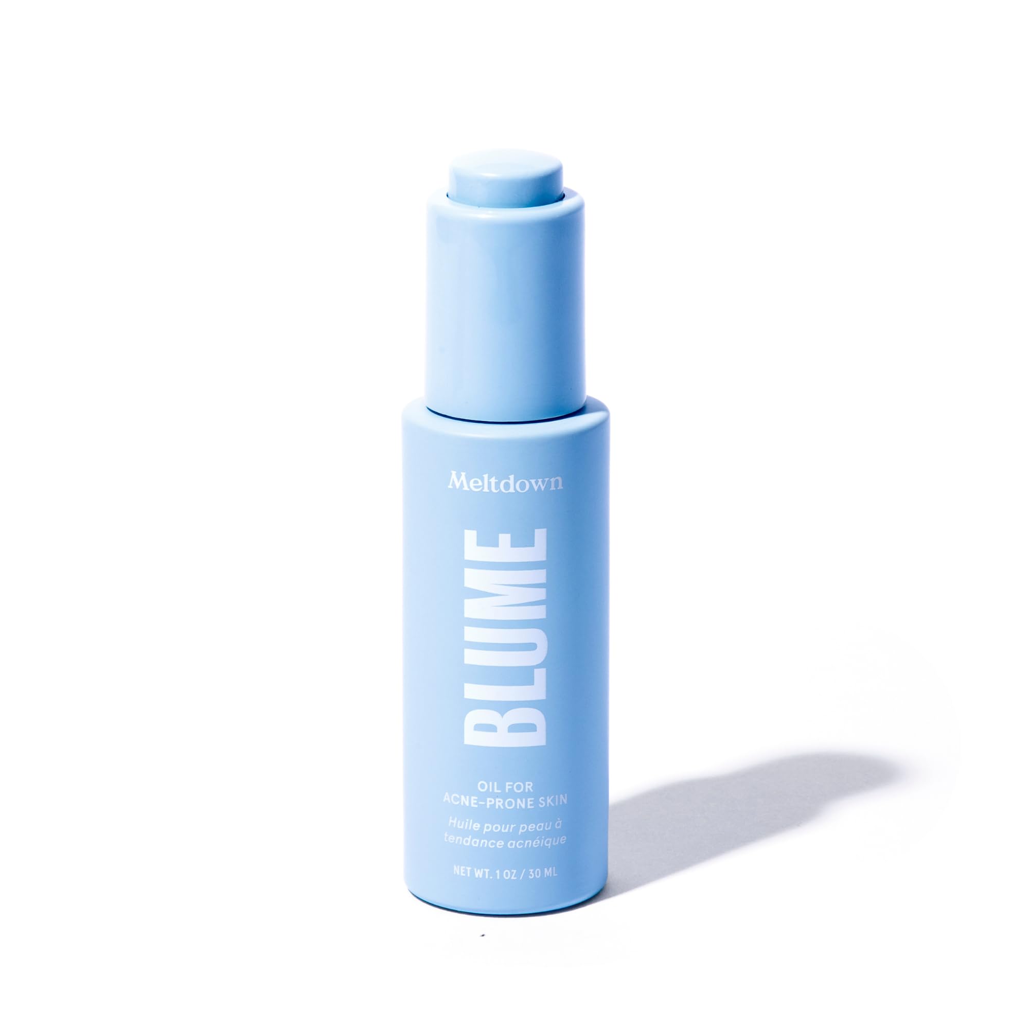 Blume Meltdown - Blue Tansy Face Oil - Acne Treatment + Pore Minimizer - Skin-Smoothing Face Serum with Black Cumin Seed & Rosehip Oil - Helps Calm Redness and Improve Texture (1 Fl oz) Blume buy australia supplements