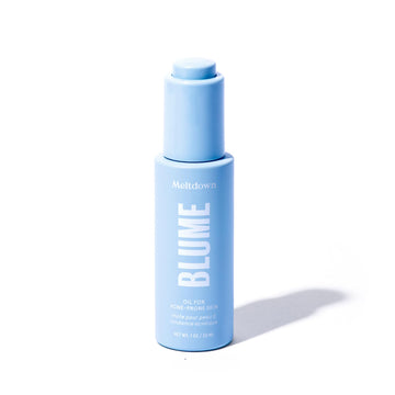 Blume Meltdown - Blue Tansy Face Oil - Acne Treatment + Pore Minimizer - Skin-Smoothing Face Serum with Black Cumin Seed & Rosehip Oil - Helps Calm Redness and Improve Texture (1 Fl oz) Blume buy australia supplements