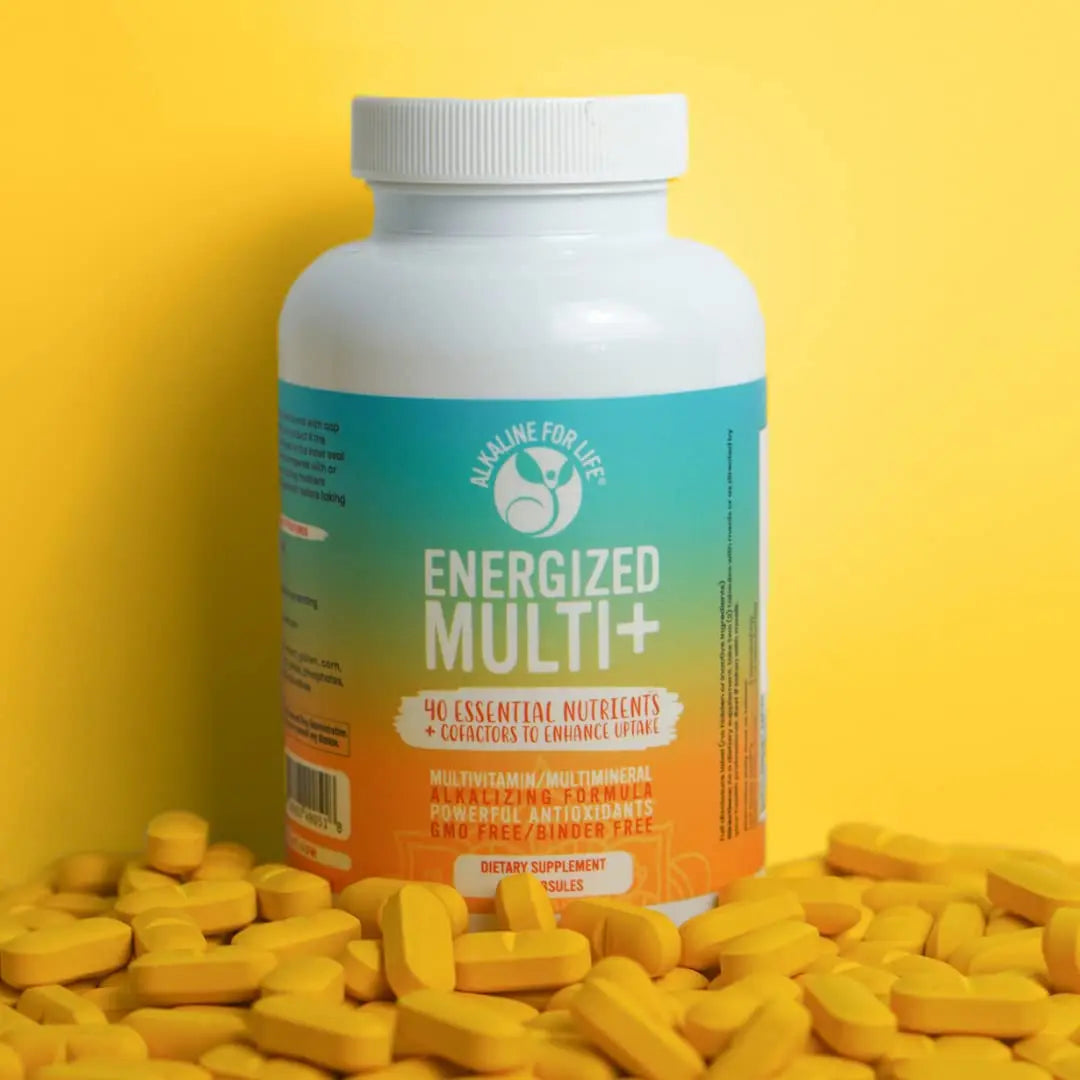 Energized Multi - Potent Multivitamin with 40 Fully Bioavailable Nutrients B Complex Vitamins, Vitamin D, Vitamin C, Vitamin K, Zinc, Quercetin Alkaline for Life buy australia supplements