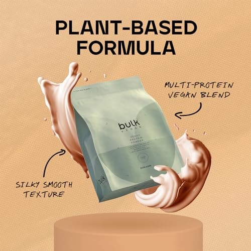 Bulk Vegan Protein Powder, Caramel Latte Flavour, 500 g, New & Improved Formula, 14 Servings Bulk buy australia supplements