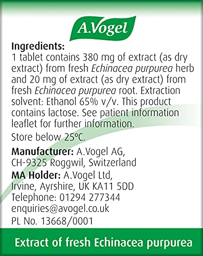 A.Vogel Echinaforce Echinacea Tablets | Relieves Cold & Flu Symptoms by Strengthening A.Vogel buy australia supplements