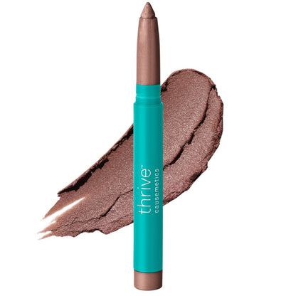 Thrive Causemetics Brilliant Eye Brightener Stick Mauve Taupe Shimmer Shade Thrive Causemetics