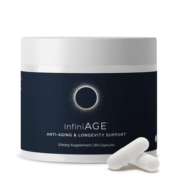 InfiniWell InfiniAge Longevity Supplements - Advanced Cellular Health Supplements with Lutein, N-Acetyl Cysteine (NAC) & Low Dose Zinc - Support Nutrient Sensing & Mitochondrial Health (30 Capsules) InfiniWell buy australia supplements
