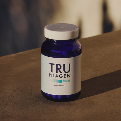 TRU NIAGEN Patented NAD Supplement for Brain Function, Anti Aging & Cell Regeneration, 300mg Niagen, 90 Servings | Supports Cellular Energy, Muscle | Nicotinamide Riboside (NR) Take 1 Daily | 1 Bottle TRU NIAGENBuy Supplements Australia