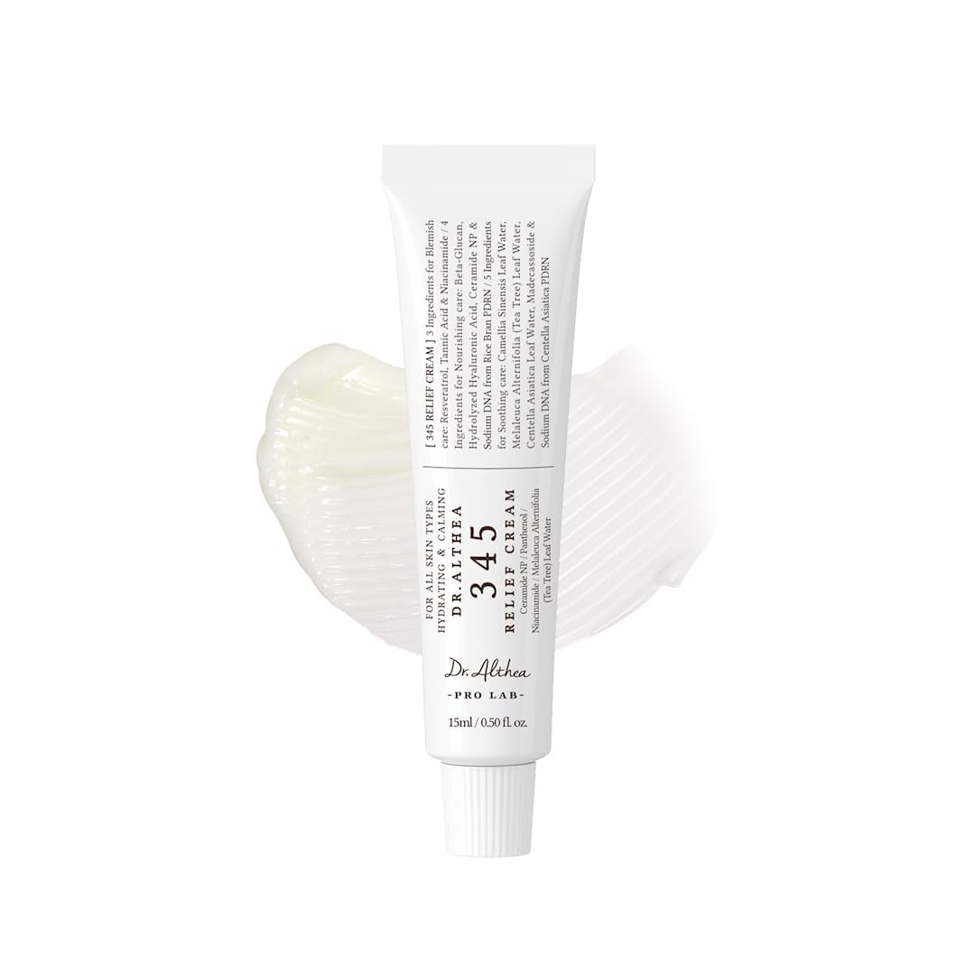 Dr.Althea 345 Relief Cream, 0.50 Fl Oz (Ver.2 - Pack of 1) Dr.Althea