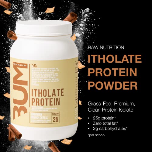 RAW Whey Isolate Protein Powder, Cinnamon Crunch (CBUM Itholate Protein) - 100% Grass RAW buy australia supplements