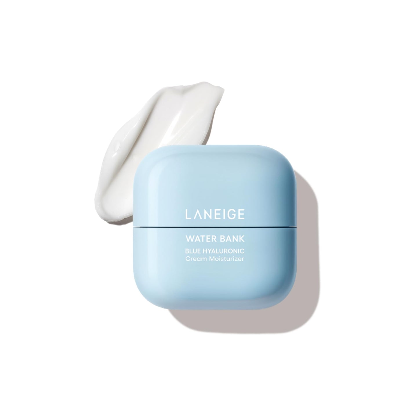 LANEIGE Water Bank Blue Hyaluronic Cream Moisturizer: Hydrating Korean Face Cream with Squalane & Ceramide LANEIGE