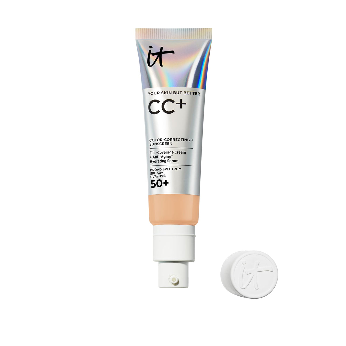 IT Cosmetics CC+ Cream with SPF 50+ - Medium (N) - 1.08 fl oz IT Cosmetics