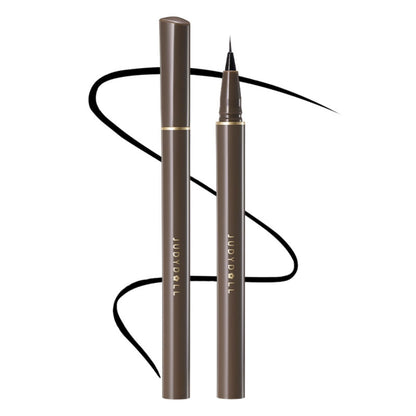 JUDYDOLL Ultra-Fine Liquid Eyeliner-Precision Tip for Wing Line, Smudge-Proof, Quick-Drying, Waterproof Eyeliner Pencil, Easy to Get Inner Corner Lined, Hooded Eyes-Friendly (#01 Black) JUDYDOLL