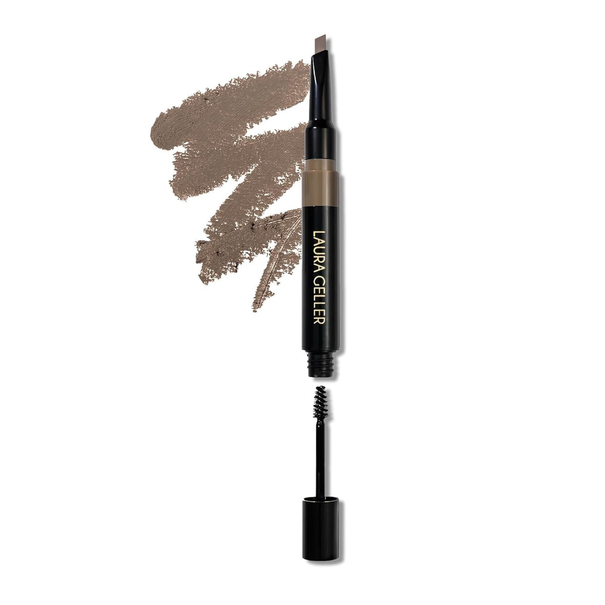 LAURA GELLER Sculpt-n-Stay 2-in-1 Eyebrow Pencil & Gel, Taupe LAURA GELLER NEW YORK