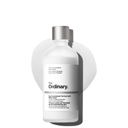 The Ordinary Saccharomyces Ferment 30% Milky Toner, Exfoliating and Hydrating Toner for Smoother, Brighter Skin, 3.4 Fl Oz The Ordinary