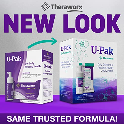 Theraworx Protect U-Pak 60-Ct Wipes & Hygiene Foam 3.4 oz for Urinary Health (Pack of 1) THERAWORX PROTECT buy australia supplements