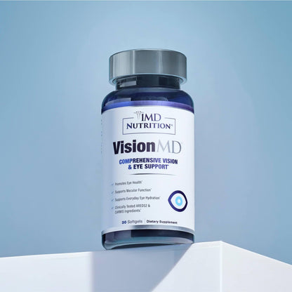 1MD Nutrition VisionMD Eye Vitamin CARMIS - Eye Supplement for Adults - with OptiLut Lutein & Zeaxanthin - Supports Vision Health Care, Everyday Eye Strain 1MD Nutrition