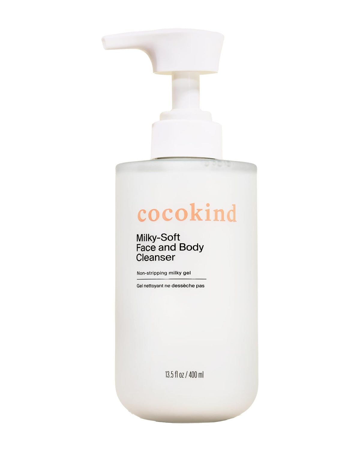 Cocokind Milky Soft Face & Body Cleanser, 13.5 Fl Oz Cocokind