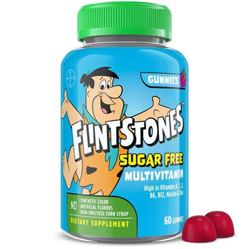 Flintstones Multivitamins for Kids, Sugar Free Kids Multivitamin Gummies, with Vitamins A, C, E, B6 & B12, Raspberry Flavored Gummy Vitamins, 60 Count Flintstones Vitamins buy australia supplements