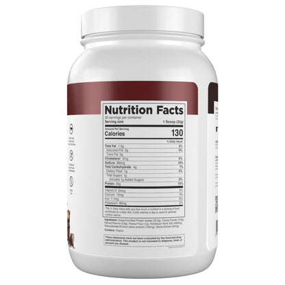 Transparent Labs Grass-Fed Beef Isolate Protein Powder – Naturally Flavored, Dairy-Free Protein with 25g of Protein per Serving for Increased Recovery & Strength - 30 Servings, Chocolate Peanut Butter