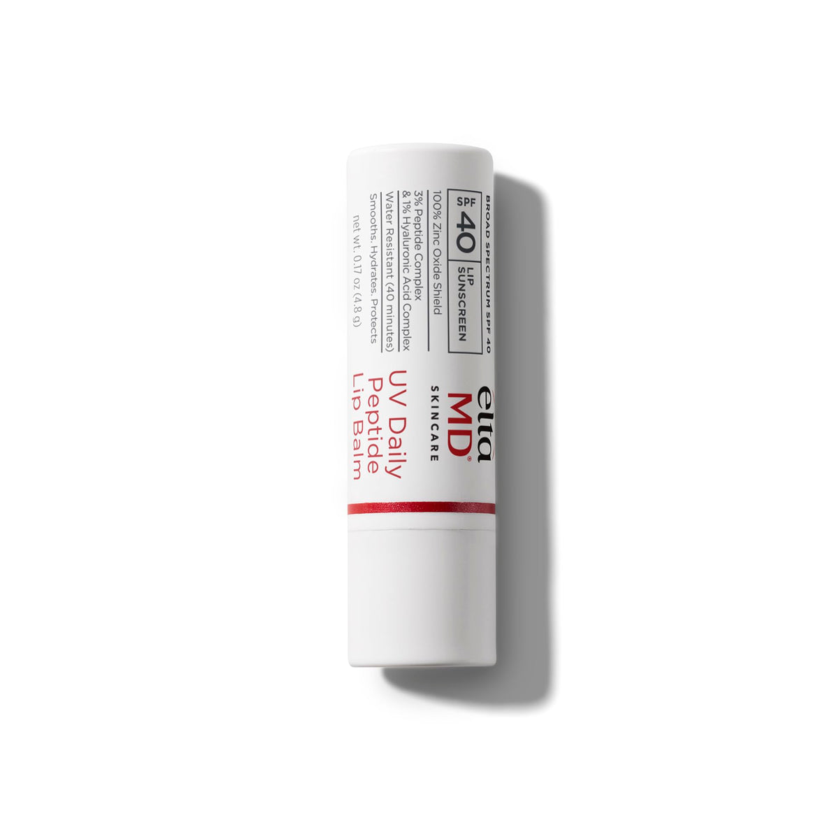 EltaMD UV Daily Peptide Lip Balm, SPF 40, Mineral Lip Sunscreen, 0.17 oz EltaMD