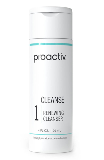 Proactiv Acne Cleanser - Benzoyl Peroxide Face Wash and Acne Treatment - Daily Facial Cleanser and Hyularonic Acid Proactiv