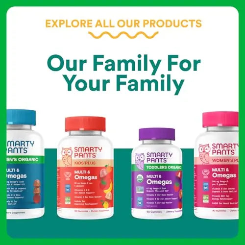 SmartyPants Organic Prenatal Vitamins for Women, Multivitamin Gummies: Biotin, Methylfolate, Omega 3 (ALA), Vitamin D3, C, Vitamin B12, B6, A, K2 & Zinc SmartyPants buy australia supplements