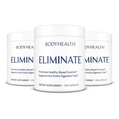 BodyHealth Intestinal Cleanse - Eliminate, Colon Cleanser Detox, Gentle Laxative Pills and Bowel Flush Constipation Relief for Adults, Body Cleanse for Colon Health BodyHealth