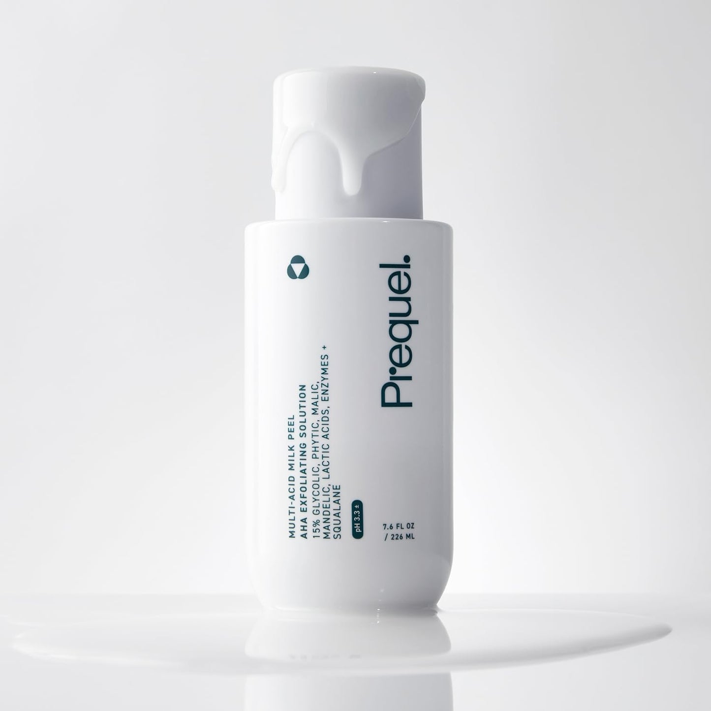 Prequel Skin Multi-Acid Milk Peel, Professional Exfoliating Solution. 15% Glycolic Acid Face Peel with Lactic Acid and Enzymes Prequel
