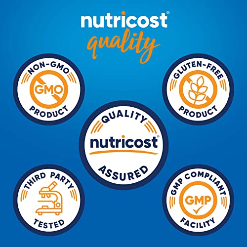 Nutricost Whey Protein Powder, Unflavored, 5 pounds - from Whey Protein Concentrate NutricostBuy Supplements Australia