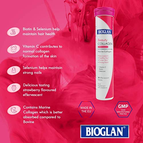 Bioglan Collagen Effervescent | 1000mg | Hydrolysed Marine Collagen Bioglan buy australia supplements