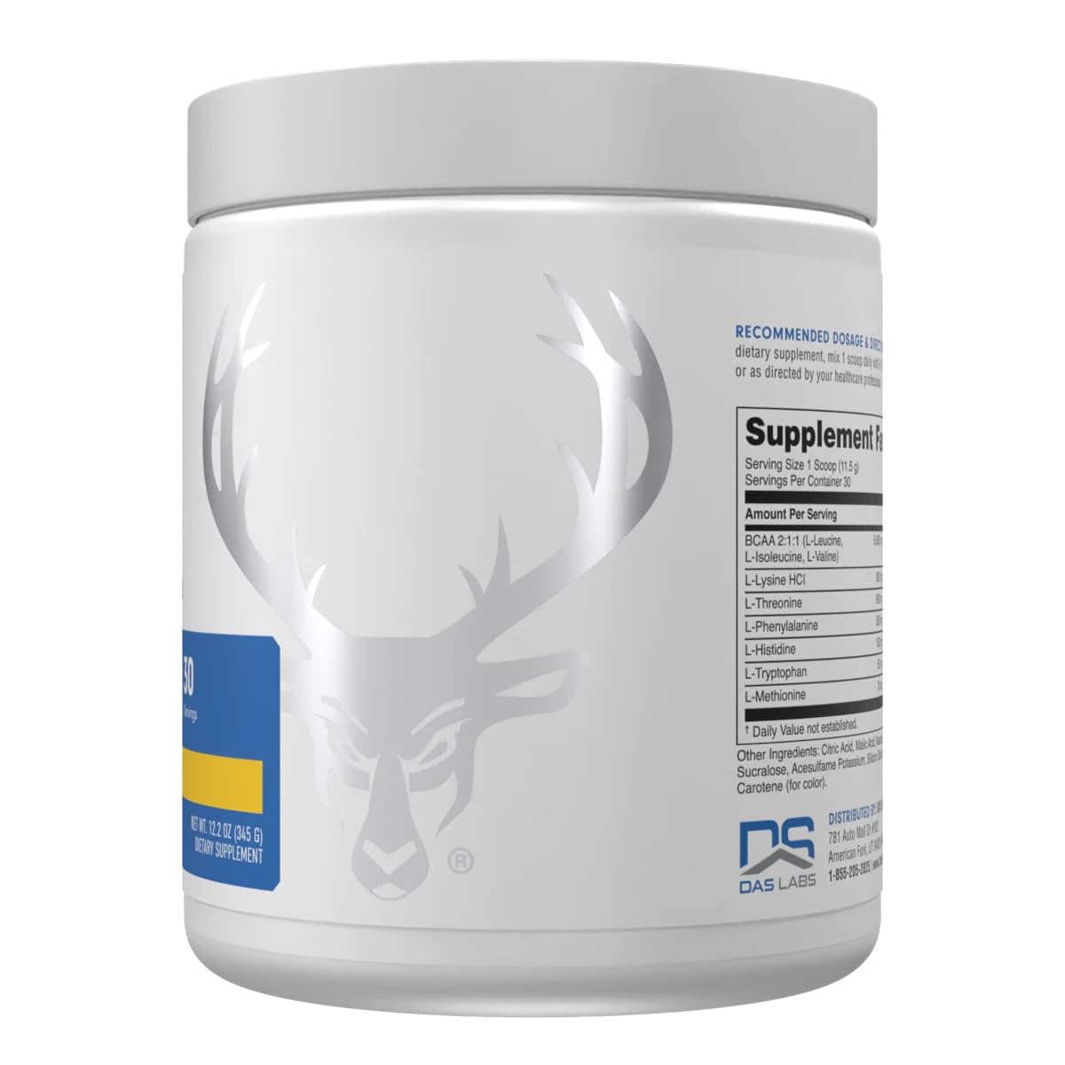 Bucked Up Essential Amino Acids - EAA Powder - Easy Mix, Non Clumping Formula - for Pre/Intra Workout - Pina Colada Flavor - 30 Servings - 11.6 oz