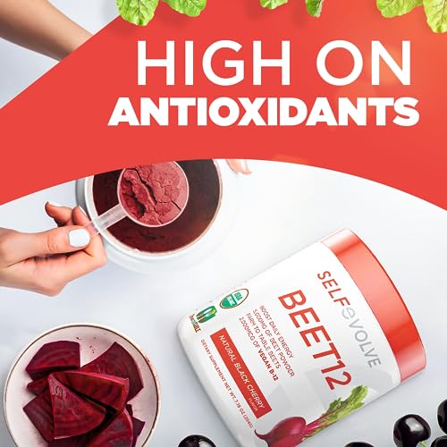 selfevolve Beet12 - Organic Beet Root Powder Enhanced with Vitamin B12, Nitric Oxide Booster selfevolve buy australia supplements