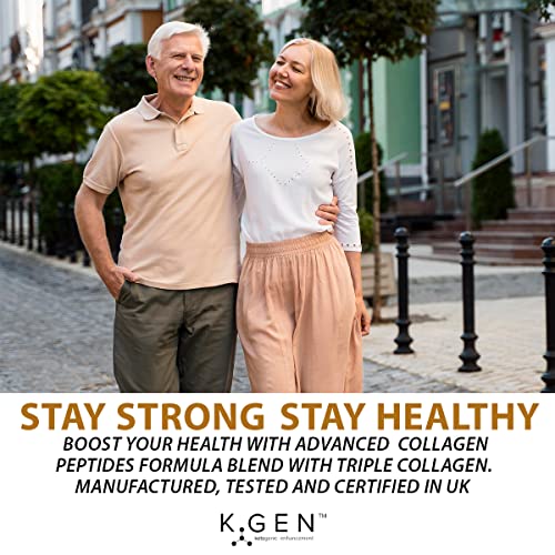 Pure Collagen Supplements Capsules Grass Fed Advanced Multi Collagen Peptides K GEN rejuvenation nutrition buy australia supplements