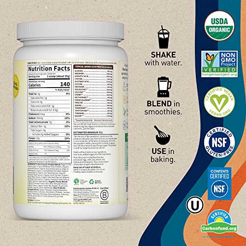 Garden of Life Vegan Protein Powder - 22g Raw Plant Protein, BCAAs, Probiotics Garden of Life buy australia supplements