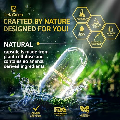 LetaGreen Organic Lions Mane Supplement Capsules - 120 Real Mushrooms Lion's Mane LetaGreen buy australia supplements