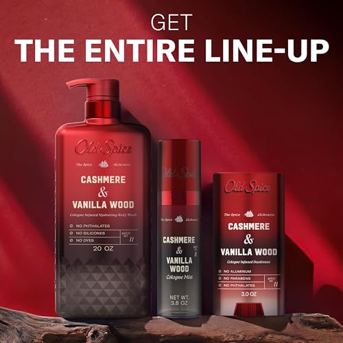 Old Spice Body Wash for Men, The Spice Alchemist Collection, 24/7 Cologne Infused Hydration, No Trade Off Formula Old Spice