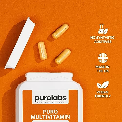 Puro Multivitamin - 34 Multivitamins & Minerals - Daily Complex for Men & Women Purolabs buy australia supplements