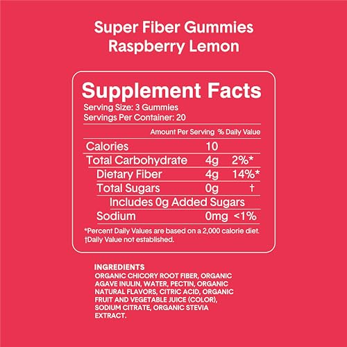 Bellway Super Fiber Gummies for Adults - Sugar Free Organic Fiber Supplement Bellway buy australia supplements