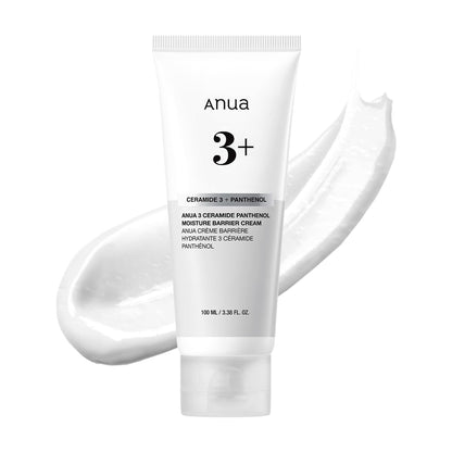 ANUA 3 Ceramide Panthenol Moisture Barrier Cream, 3.38 fl oz ANUA