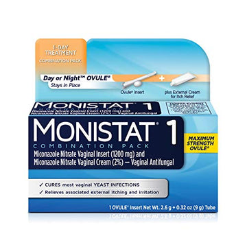 MONISTAT 1-Dose Yeast Infection Treatment, 1 Ovule Insert & External Itch Cream Monistat buy australia supplements