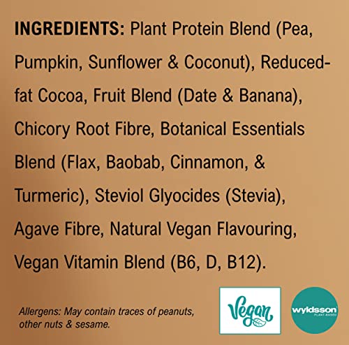 Vegan Protein Powders (1kg) - 28 Servings - EarthChamp by Wyldsson - Plant Based Chocolate WyldssonBuy Supplements Australia