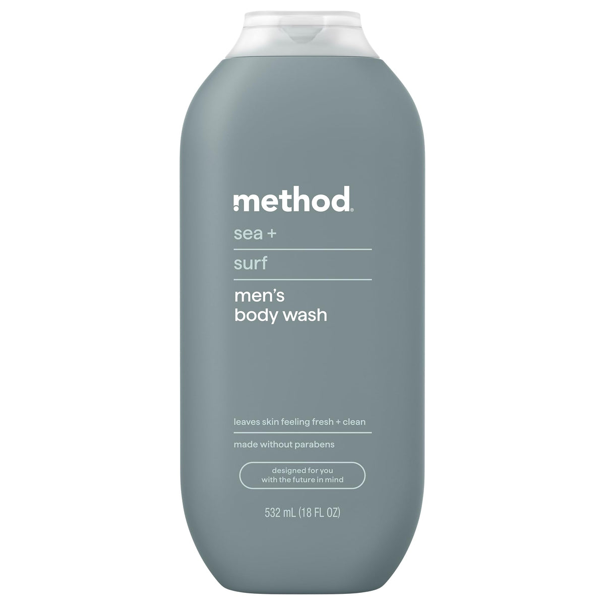 method Men’s Body Wash, Sea + Surf Scent, 18 fl oz Method