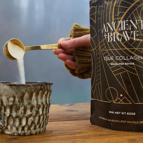 Ancient + Brave True Collagen 200g - Grass-Fed Bovine Collagen Powder - 100% Hydrolysed Collagen Ancient + Brave buy australia supplements
