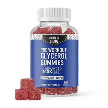 VitaPatch Premium Grade Glycerol Gummies Stim Free Pre Workout - Intense Pump VitaPatch buy australia supplements