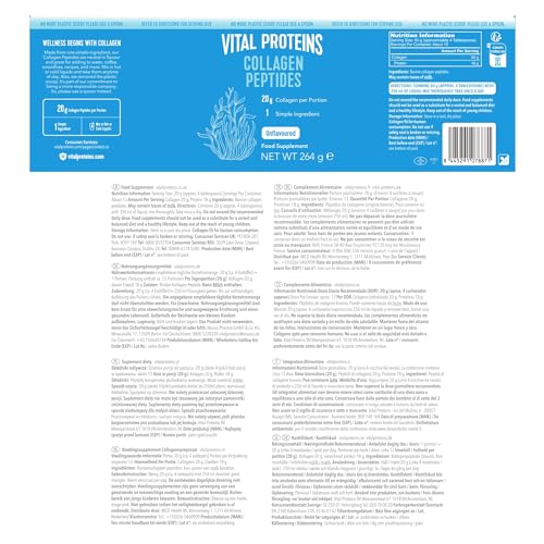 Vital Proteins Collagen Peptides Powder Supplement (Type I, III), Unflavored Hydrolyzed Collagen-Hair, Skin VITAL PROTEINS buy australia supplements