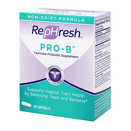 NEW RepHresh Pro-B Feminine Probiotic Supplement Non- Dairy Formula/Vegetarian Capsule, 28ct Rephresh buy australia supplements