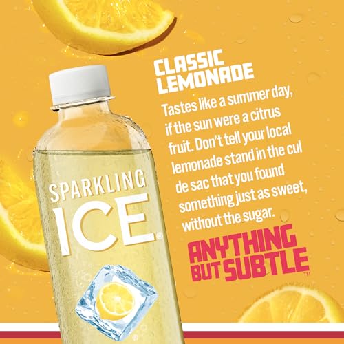 Sparkling Ice, Classic Lemonade Sparkling Water, Zero Sugar Flavored Water Sparkling ICE buy australia supplements