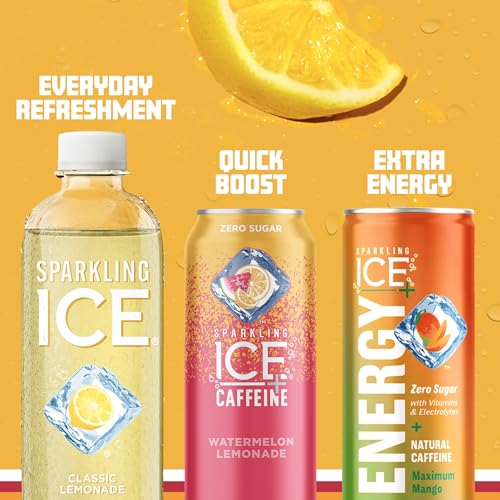 Sparkling Ice, Classic Lemonade Sparkling Water, Zero Sugar Flavored Water Sparkling ICE buy australia supplements