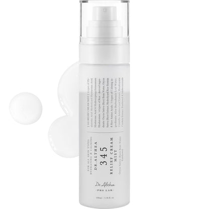 Dr.Althea 345 Relief Cream Mist, Korean Vegan Skin Care, 3.38 Fl Oz Dr.Althea