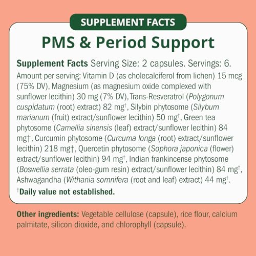 PMS & Period Relief - Menstrual Cramp Relief: No More Period Cramps, Mood Swings, or Bloating Semaine buy australia supplements